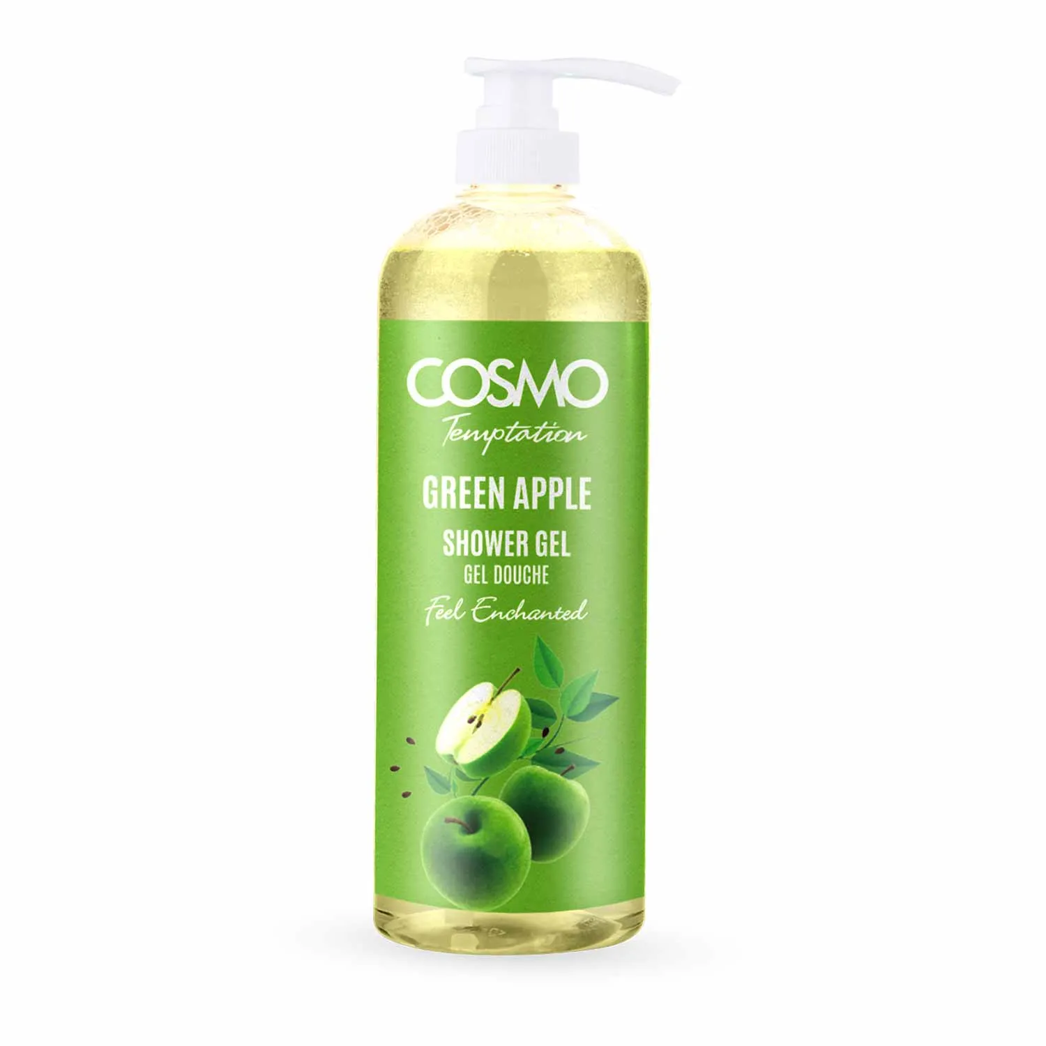 Cosmo Temptation Shower Gel - Green Apple(1000 ML)