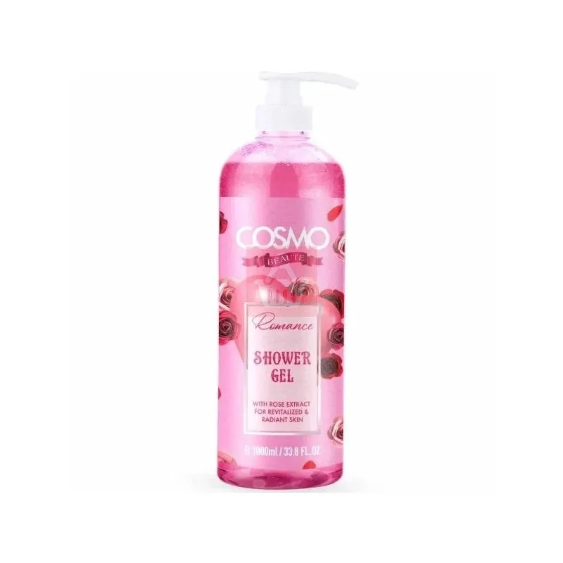 Cosmo Romance Shower Gel with (Rose Extract) 1000 ML 