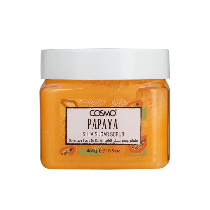 Cosmo Papaya Shea Sugar Scrub 450G