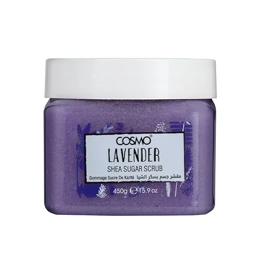 Cosmo Lavender Shea Sugar Scrub 450G