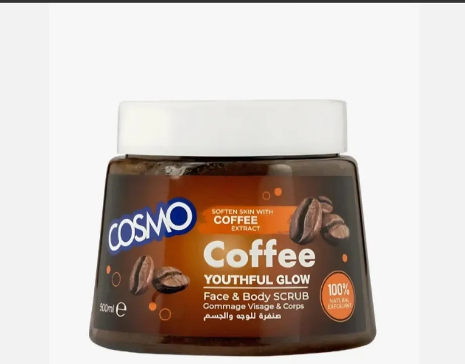 Cosmo Coffee Face & Body Scrub 500ml