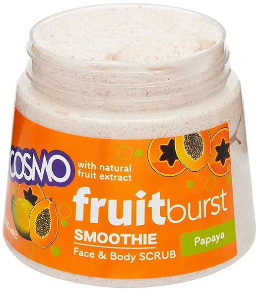 Cosmo Papaya Face & Body Scrub 500ml