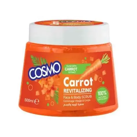 Cosmo Carrot Face & Body Scrub 500ml