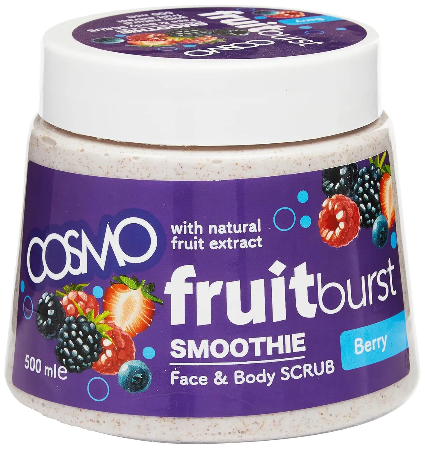 Cosmo Berry Face & Body Scrub 500ml