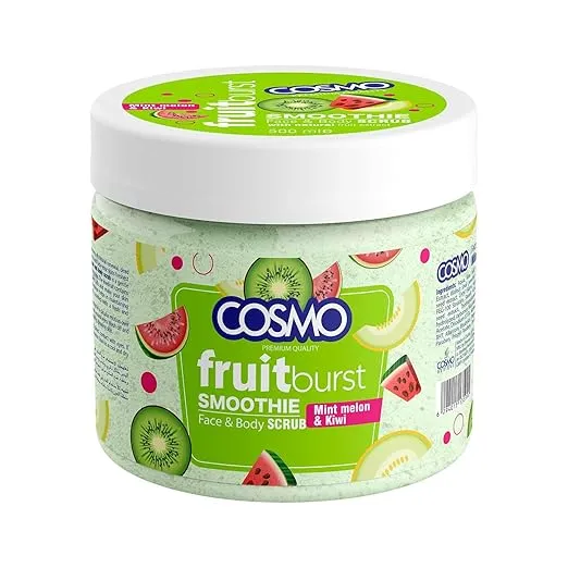 Cosmo Mint Melon Face & Body Scrub 500ml