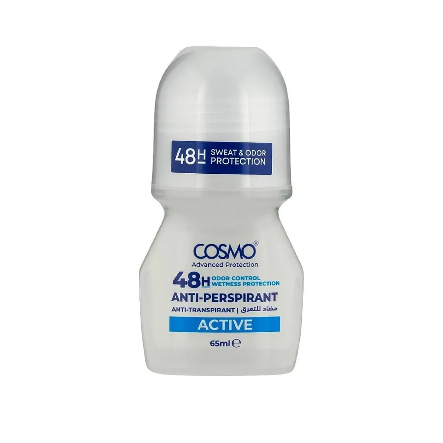 ANTI-PERSPIRANT 48H ROLL ON DEO ACTIVE 65ML (COSMO SERIES)