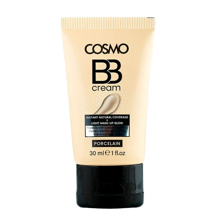 Cosmo BB Cream – Porcelain | Instant Natural Coverage | Lightweight Wear