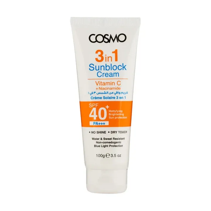 [COSMO-0243] Cosmo 3 in 1 Sunblock Cream Spf 40+