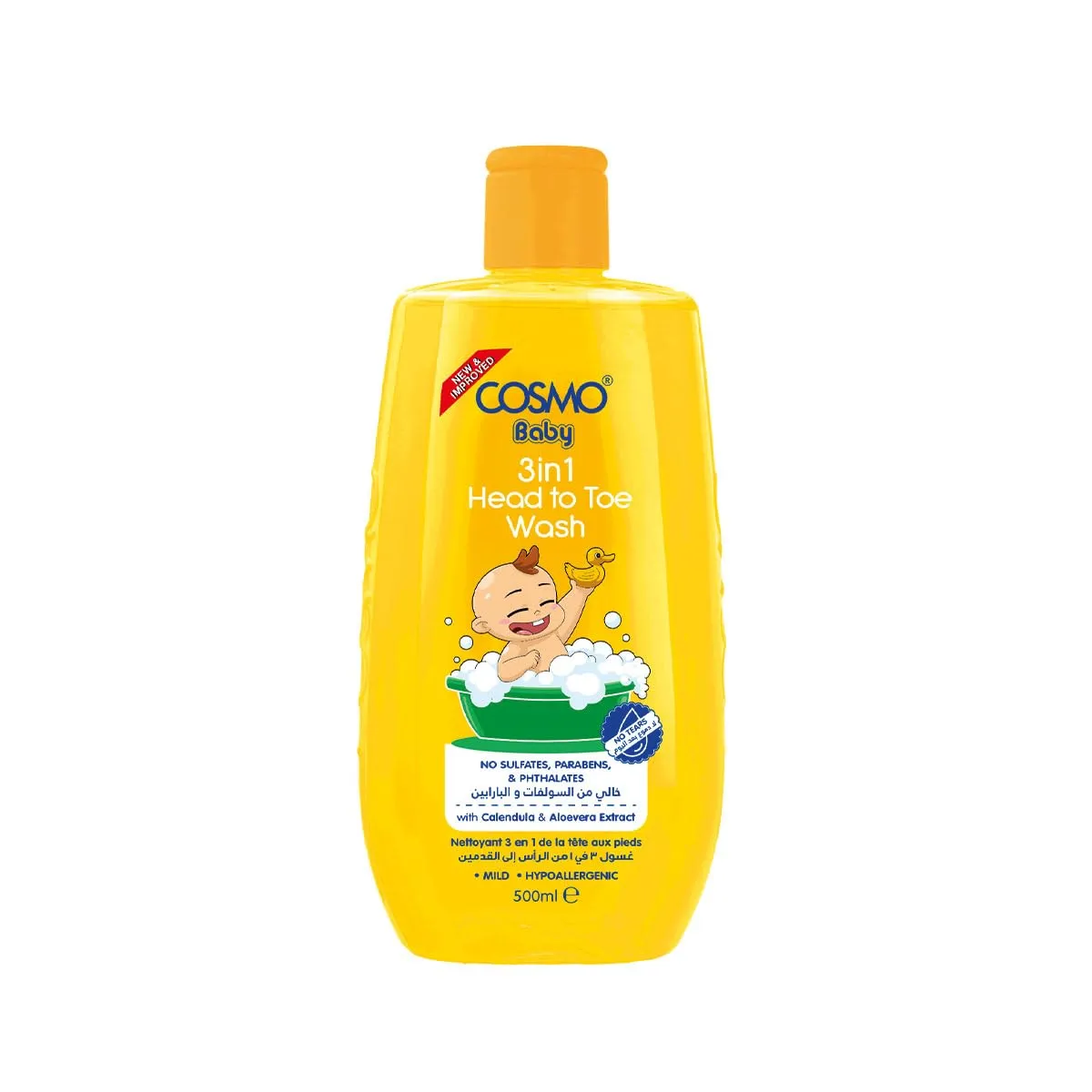 Cosmo Head to Wash 3 In 1 100ml