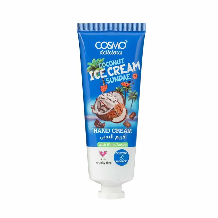 [COSMO-0295] Cosmo BODY HAND CREAM (75ML) Coconut Ice cream Sundae