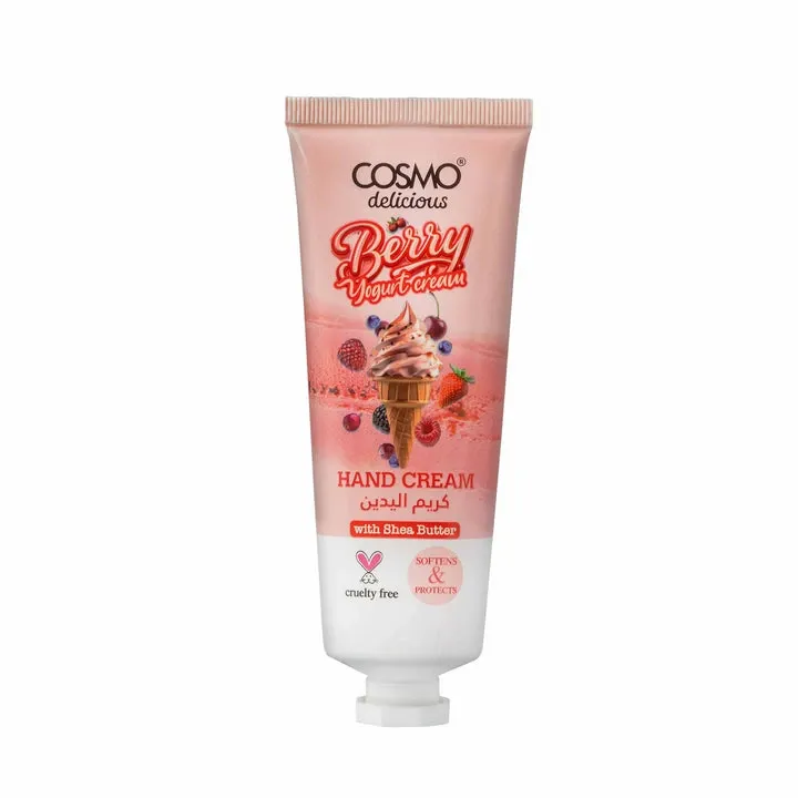Cosmo BODY HAND CREAM (75ML)Berry yoghurt cream