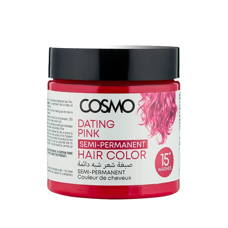 DATING PINK SEMI PERMANENT HAIR COLOR CREAM 120G (COSMO SERIES)