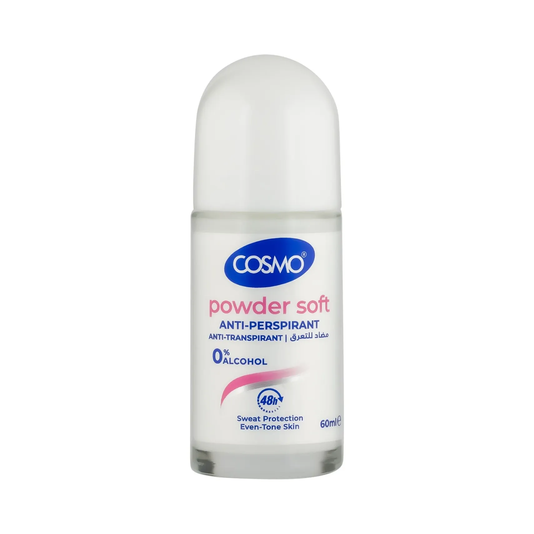 COSMO Powder Soft Anti-Perspirant Roll-On 60ml
