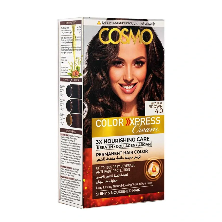 Cosmo Permanent Hair Color (Natural Brown)