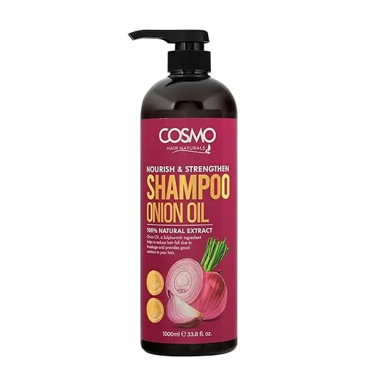 Cosmo Nourish and Strengthen Shampoo (Onion Oil) 1000ml