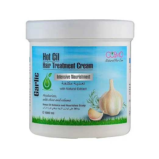 Cosmo Hot Oil Hair Treatment Cream (Garlic Oil) 1000ML