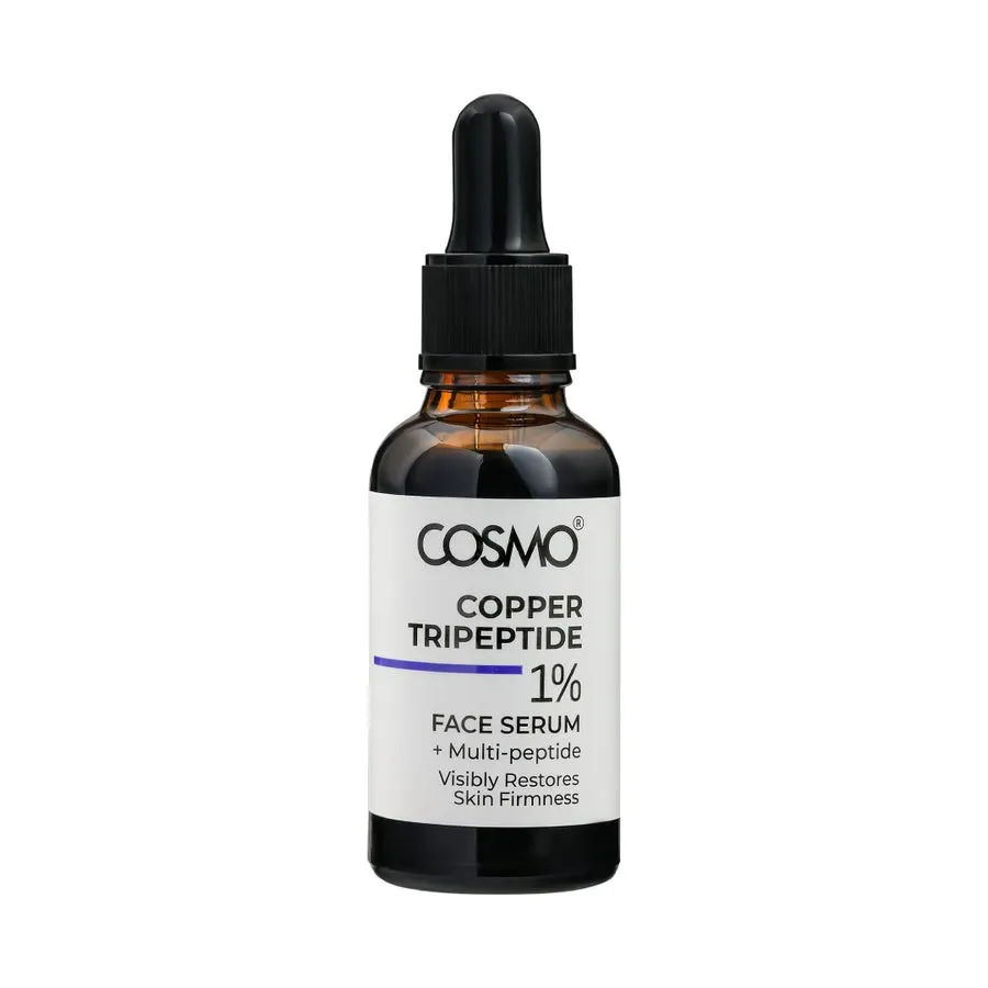 Cosmo Face Serum 1% Copper Tripeptide + Multi-peptide  30 ML